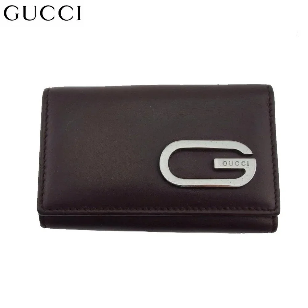 GUCCI Key holder Brown Women Authentic secondhand - Picture 2 of 11
